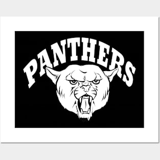 Panther Mascot Posters and Art